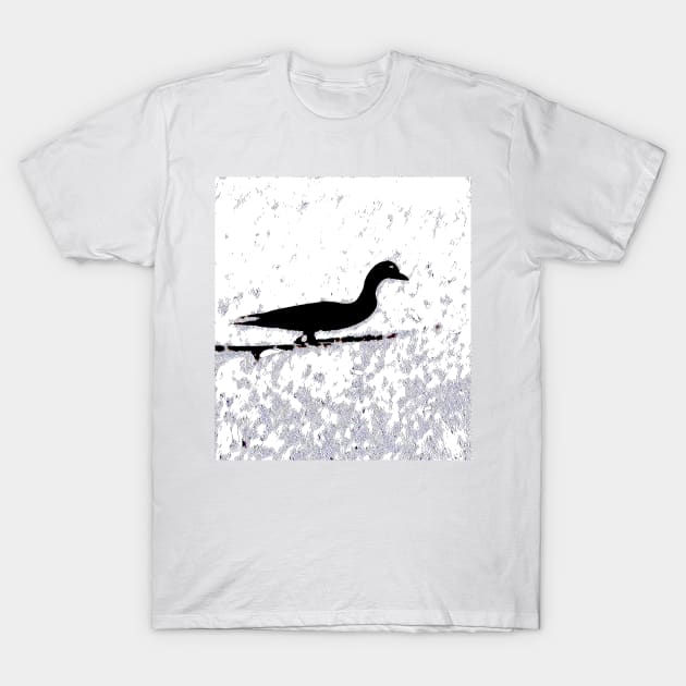 Frozen Duck Duck Shadow T-Shirt by Tovers